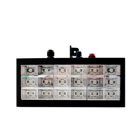 진미디어 LED 18구 싸이키 화이트 컬러 클럽 무대 노래방 리뷰후기