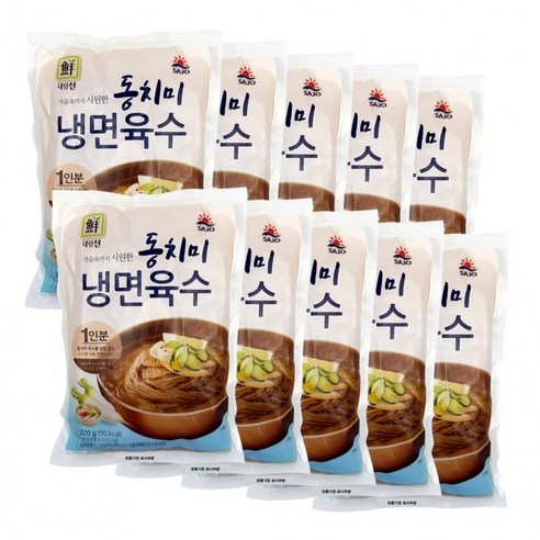 대림 동치미 냉면육수 10입 IN 리뷰후기