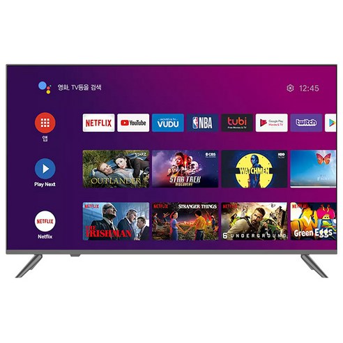 TNM 구글안드로이드 65인치 UHD LED 스마트 TV TNM-6500KS 넷플릭스 유튜브 구글스토어 방문설치 리뷰후기
