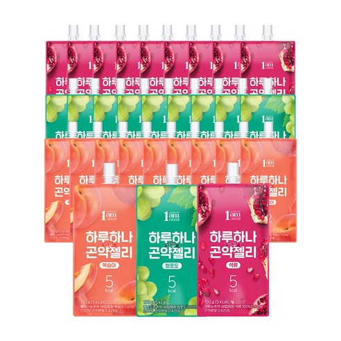 1a 하루하나 곤약젤리 무설탕 리뷰후기