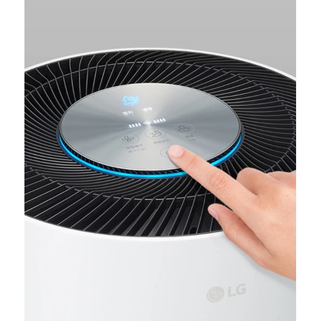 LG 퓨리케어 360도 공기청정기 Hit 화이트 AS183HWWA