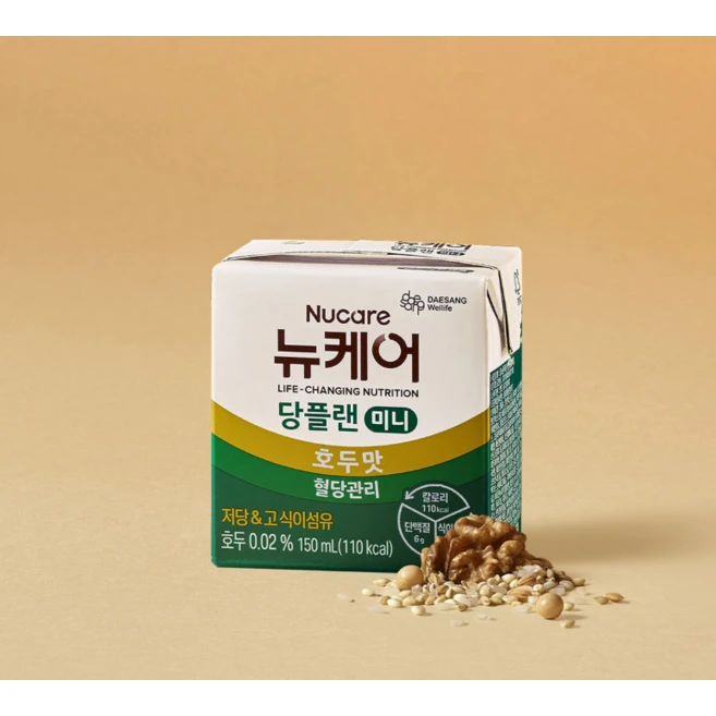 뉴케어 당플랜 미니 호두맛, 150ml, 30개