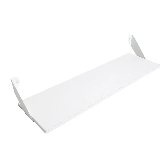 까사마루 매직 타공판 MDF 선반 대 580 x 170 x 12mm, 1개, 화이트