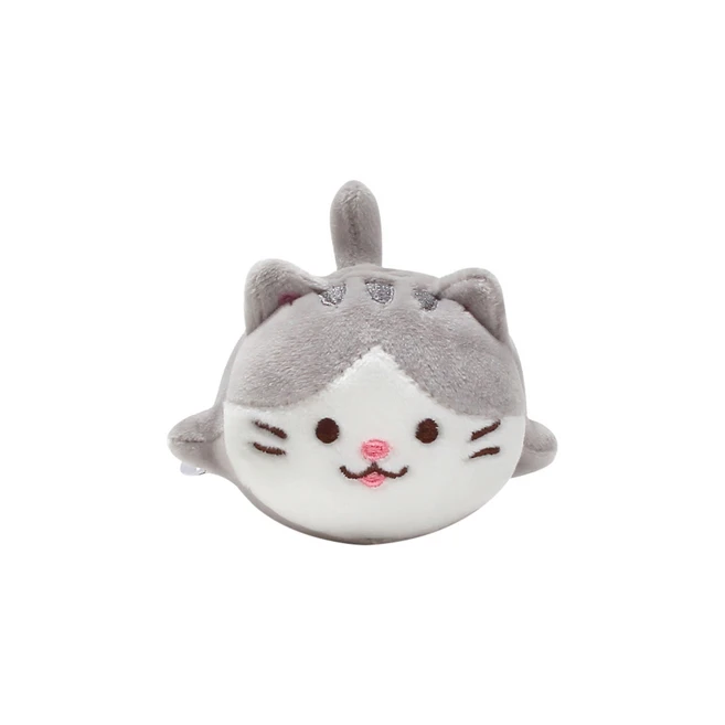 모찌타운 꾹꾹이 스퀴시 고양이 스트레스볼, 6cm, 고등어, 1개