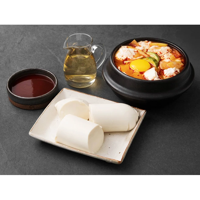 풀무원 얼큰 순두부찌개 킷 2인분, 1개, 600g