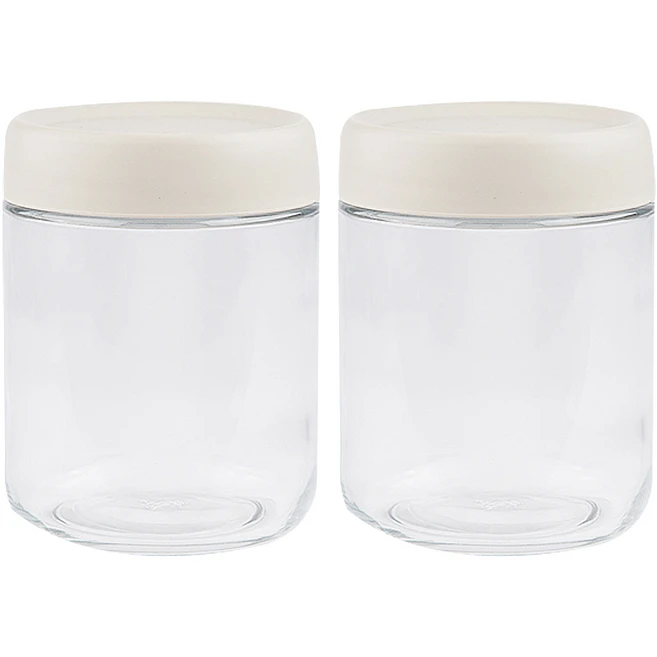 인블룸 다용도 유리 보관용기, 450ml, 2개