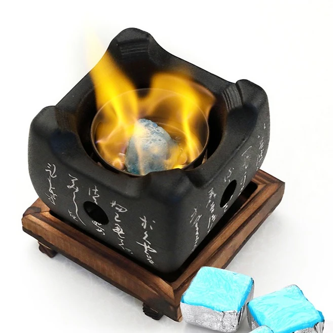 뉴비아 캠핑용 미니화로 고체연료, 50g, 20개