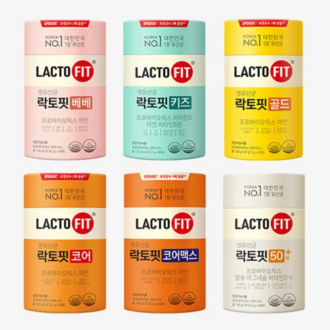 락토핏 생 유산균 골드, 160g, 1개