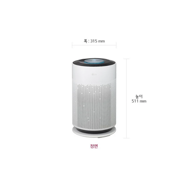 LG 퓨리케어 360도 공기청정기 Hit 화이트 AS183HWWA