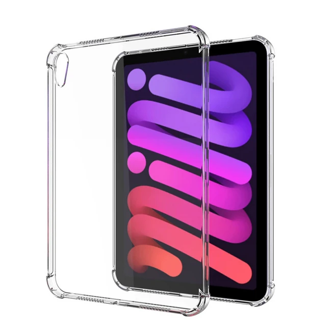 뷰씨 아이패드 충격보호 범퍼 투명 젤리 태블릿 PC 케이스