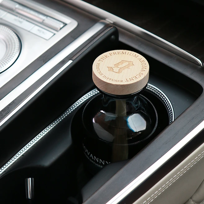 GIOVANNY 컵홀더형 차량용 디퓨저 150ml, 아쿠아샤워, 2개