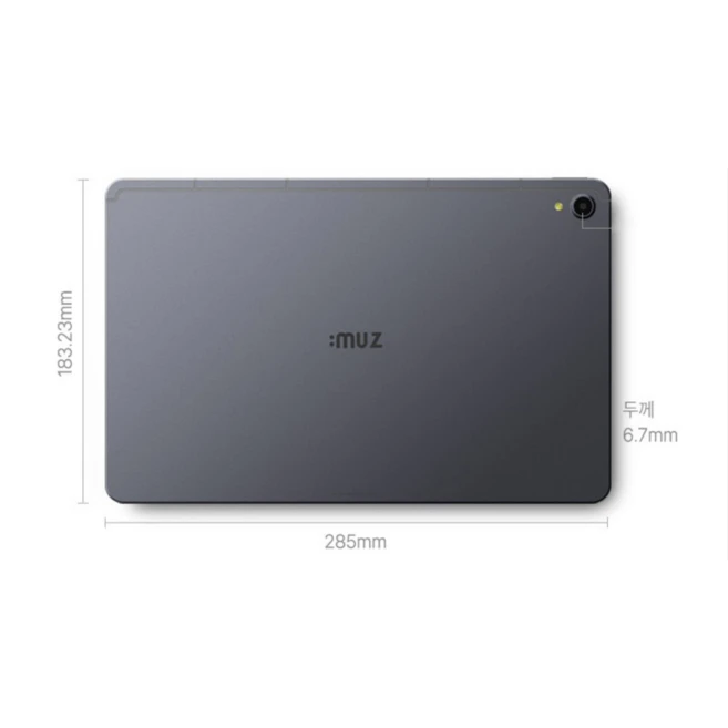 아이뮤즈 태블릿 PC muPAD K13, 다크그레이, 128GB, Wi-Fi