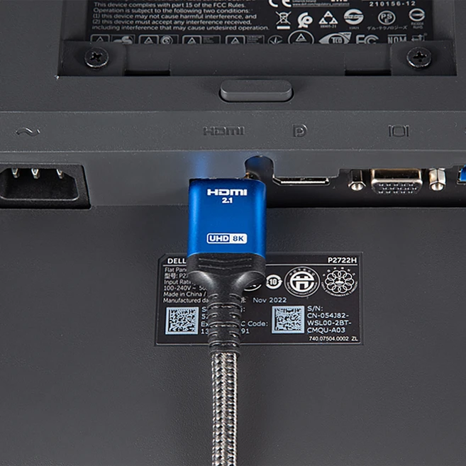 홈플래닛 UHD 8K HDMI v2.1 꼬임방지 케이블 고급형 (디지털 노이즈 필터 적용), 1개, 1.5m