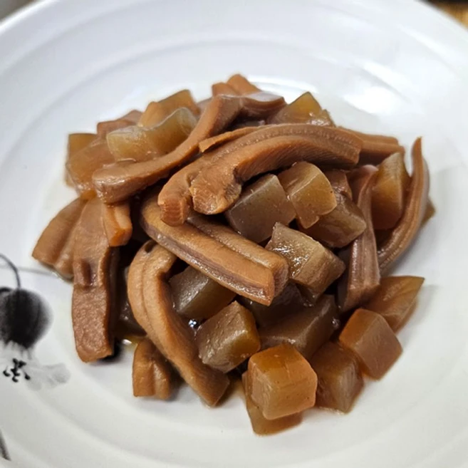 미스터찬 오징어 곤약 장조림 200g 300g 500g 밑반찬 술안주 다이어트, 1개