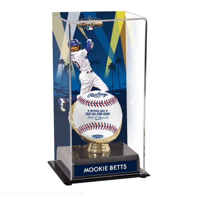 파나틱스 무키 베츠 2022 올스타게임 골드글러브 디스플레이 케이스/ Fanatics Mookie Betts 2022 ASG Gold Glove Display Case, 1개