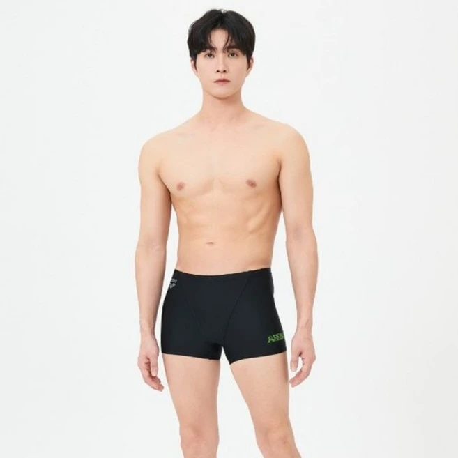아레나 남성 실내수영복 빔라이트 긴사각 (A4FM1MQ01BLK) 299253