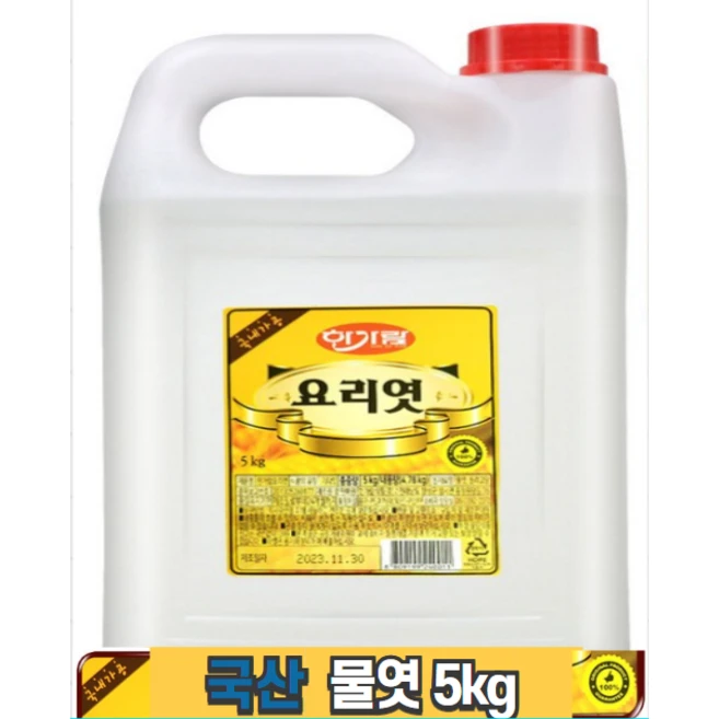 국내산 한가람 물엿, 1개, 5kg