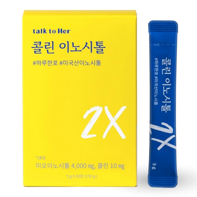 톡투허 콜린 이노시톨, 150g, 1개