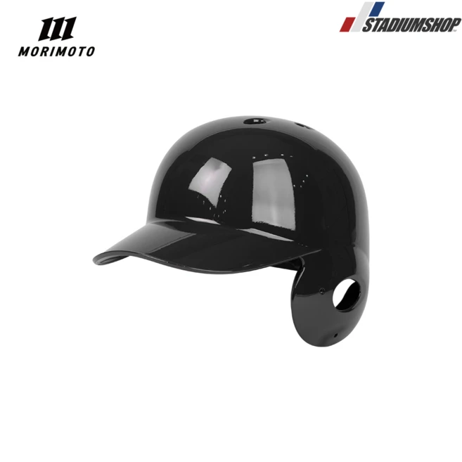 모리모토 프로텍티브 2.0 경식 타자헬멧 외귀 유광 블랙, M, 우타(자귀)