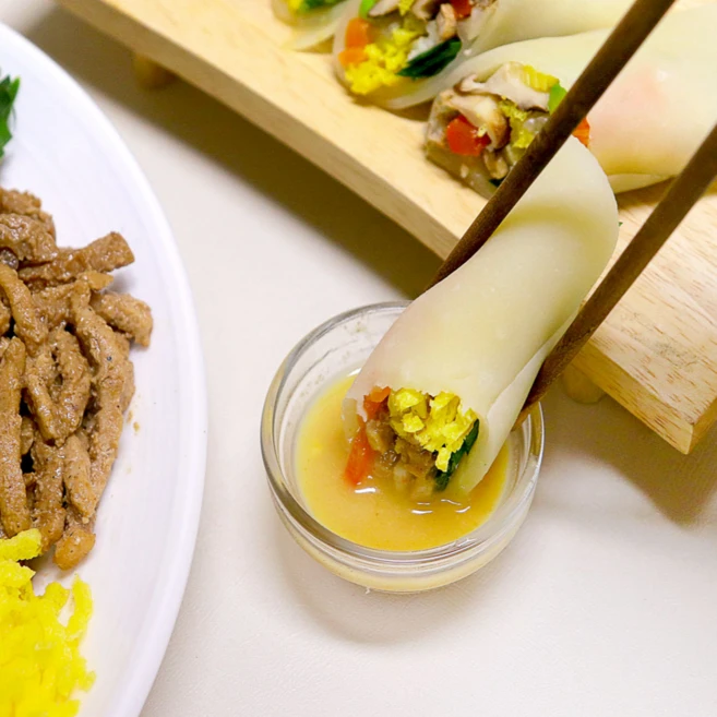아임셰프 오색 구절판 (9가지 재료 + 밀전병 포함), 760g, 1개