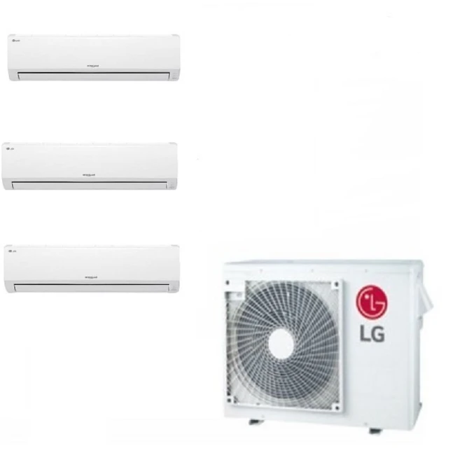 LG 인천설치 멀티냉난방 RPUW041S9S(4HP) 벽걸이 냉난방 6평 3대, RPUW041S9S