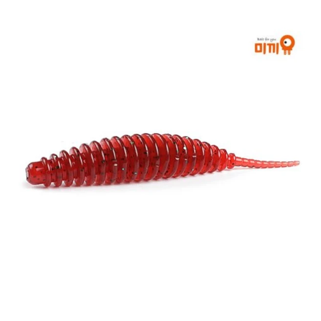 볼락웜 아징웜 버징 전갱이 산천어 볼락웜 전갱이웜 락피쉬 풀치 아징 AZ06, 화이트 (10개입/AZ07), 10개