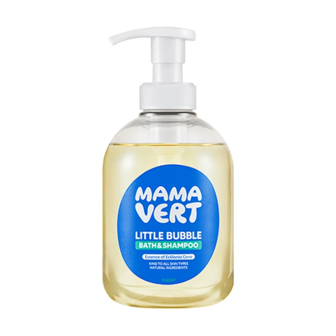 마마베르 리틀 버블 바스앤 샴푸 470ml, 4개