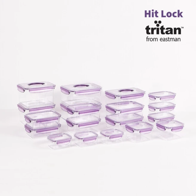 에코센스 올트라이탄 밀폐용기 히트락세트 23종, 단일속성, 1개