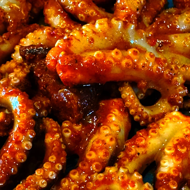 삼바다 양념 쭈꾸미 볶음 요리 밀키트 캠핑 간단 안주 요리, 1개, 500g