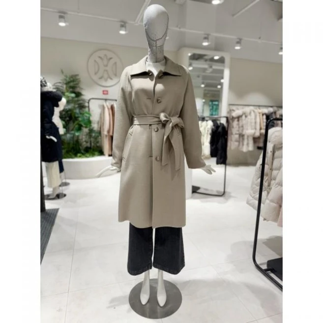 [듀엘] 핸드메이드 롱 싱글코트 L244PSH514