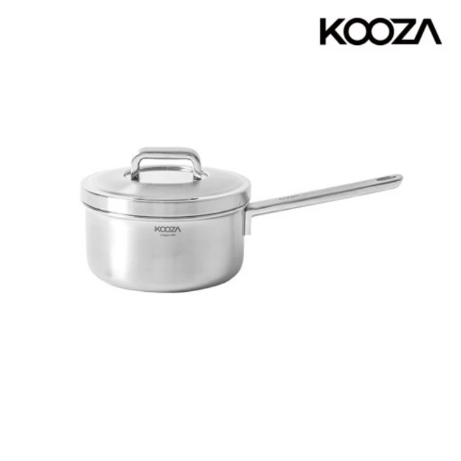 KOOZA 316 커퍼코어 통5중 인덕션 스텐 편수 냄비, 1개, 16cm
