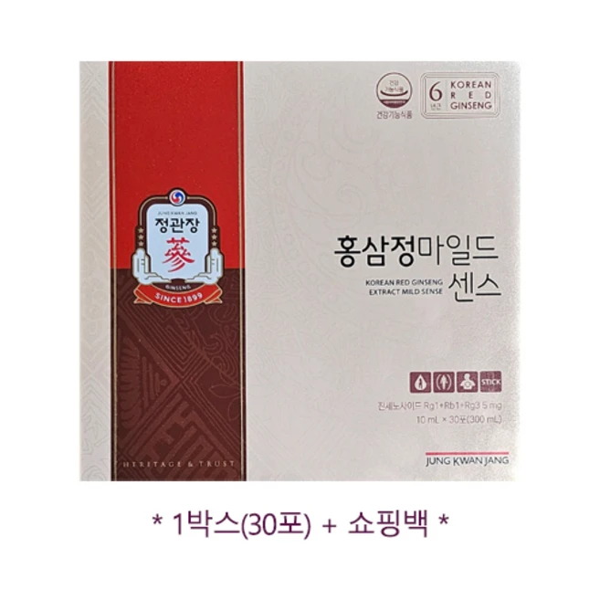 정관장 홍삼정마일드 센스, 300ml, 1박스