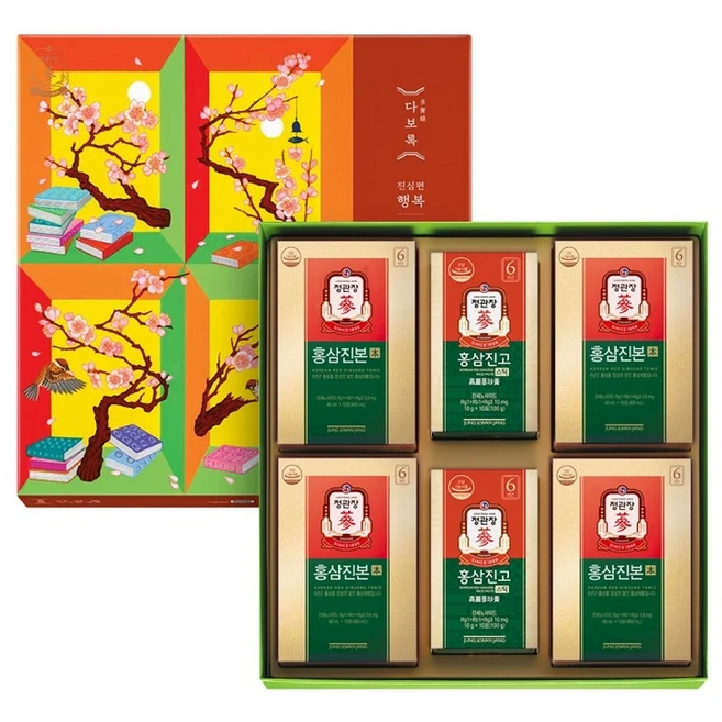 정관장 다보록 진심편 행복, 1개, 60정
