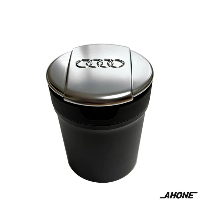 아우디 차량용 재떨이 휴지통 보관함 적재함 컵홀더, 1개