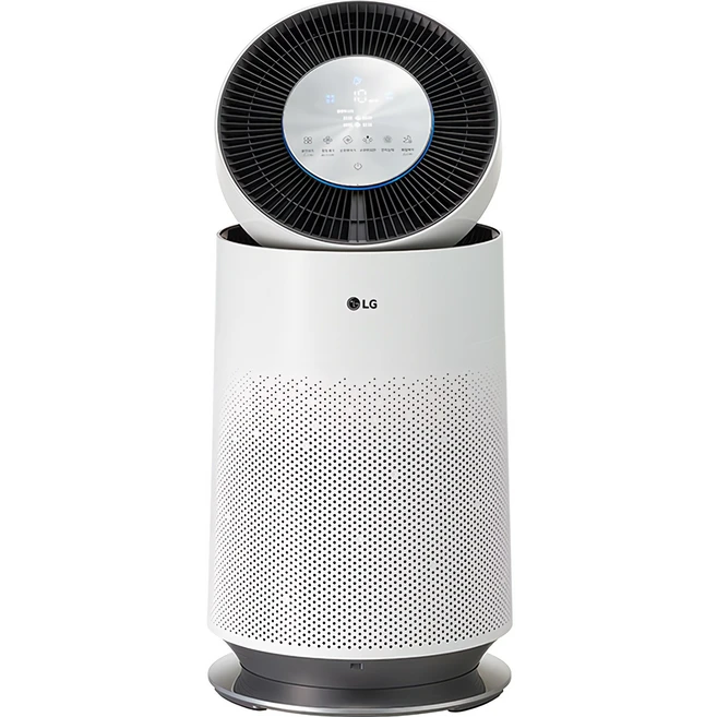 LG 퓨리케어 360도 공기청정기 플러스 AS193DWFA 61.2㎡, 크리미스노우