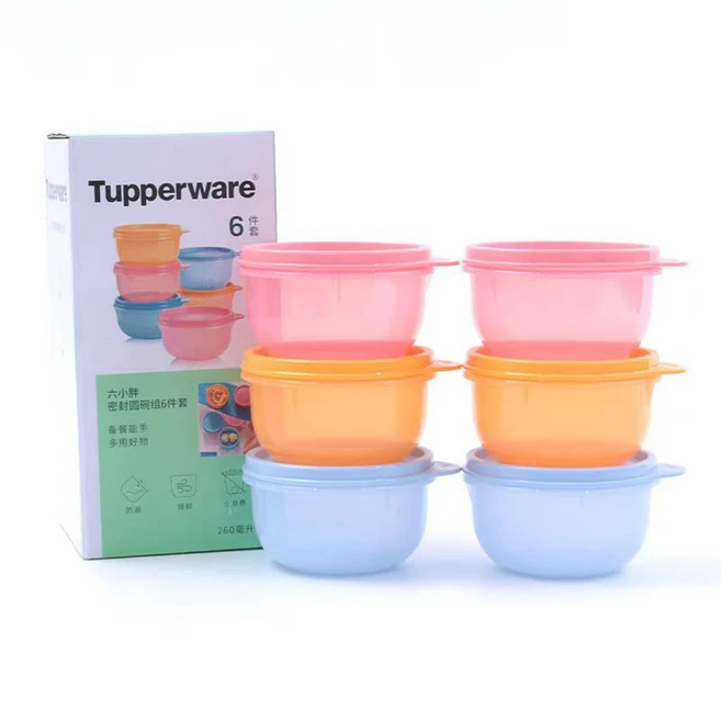 타파웨어 Tupperware냉동 국 보관용기 260ml 세트, 1세트