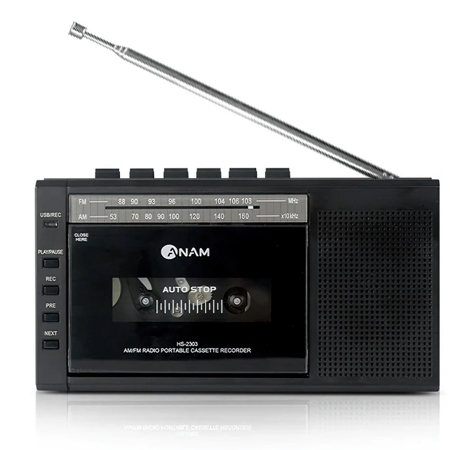 아남A37 블랙 카세트 녹음기 플레이어 MP3 라디오 휴대용 휴대용오디오, 본상품선택, 본상품선택
