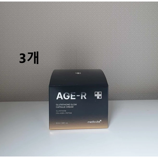 메디큐브 에이지알 글루타치온 글로우 캡슐 크림, 3개, 50ml