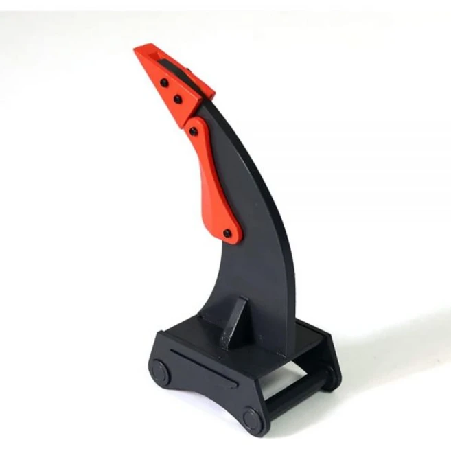 TOUCAN RC HOBBY 114Rc 유압식 V2 굴삭기 모델 Jdm106G용 메탈 커브드 리퍼 흉터기