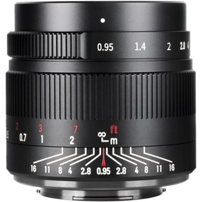 7artisans 35mm f0.95 Sony A7 A7용 대형 조리개 APSC 미러리스 카메라 렌즈 컴팩트II A7IIIA7M3 A7R A7RIII A7S A7SIII A60, Compatible for Panasonic/Olymp, 1개