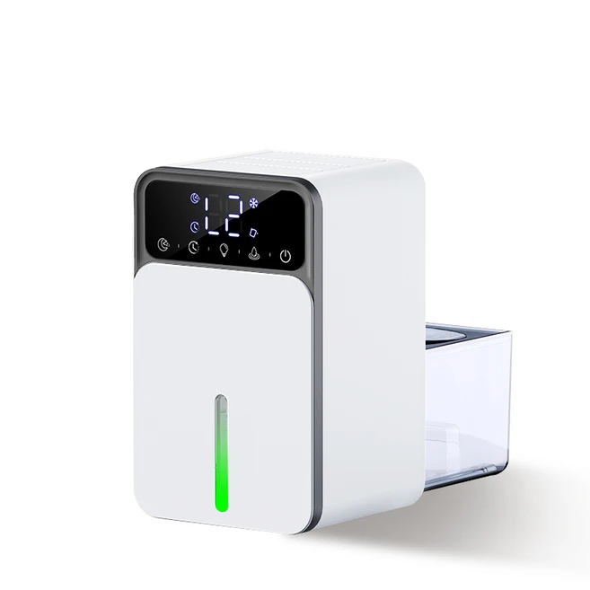 스피세프 저소음 미니 제습기 원룸 화장실 욕실 옷장 가정용 제습, 회색 테두리