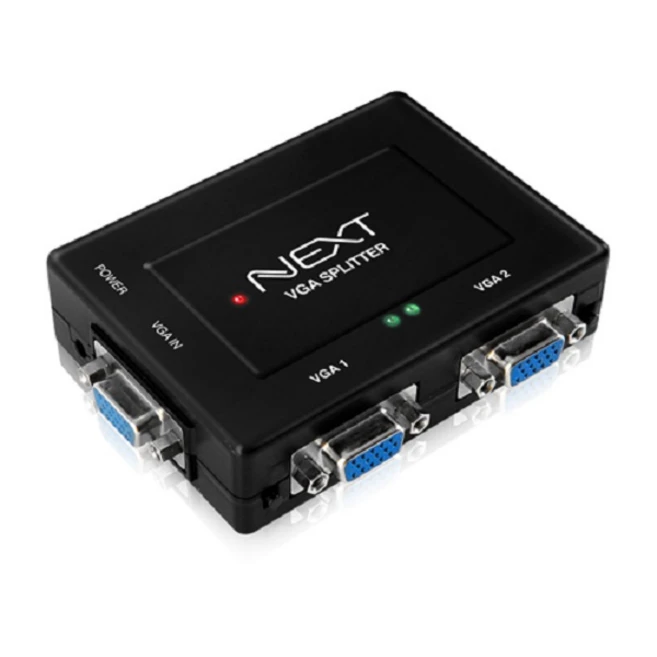 이지넷 NEXT-2502VSP 1:2 VGA 모니터분배기, 1개