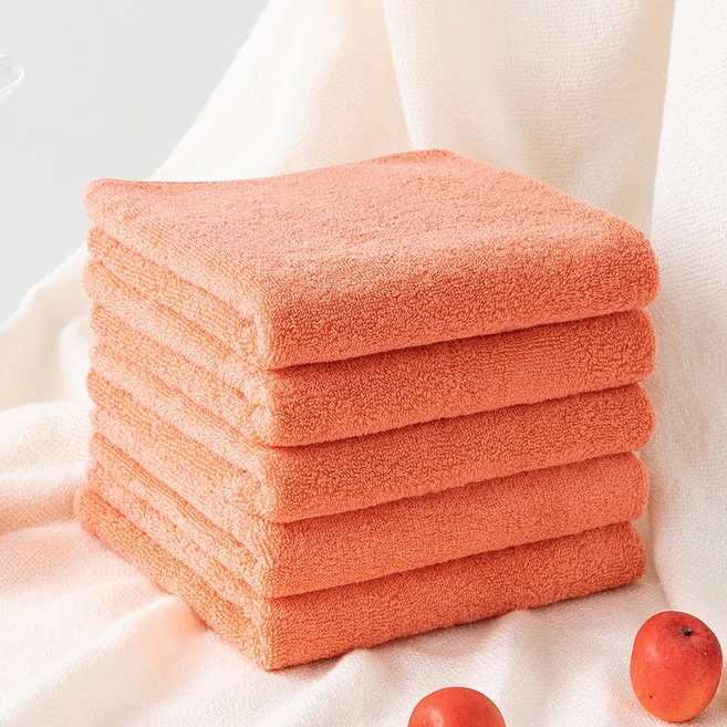 코튼리빙 고급 호텔 수건 면100% 연사 170g 안전한 무형광 타올, 10개, 다크블루