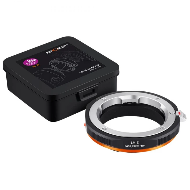 KnF LM-NEX PRO 렌즈변환 어댑터 라이카 M 렌즈 > 소니 E 바디 – 내부무반사코팅 – LM Lens to Sony E PRO adapter, 1개”> <h3><span class=