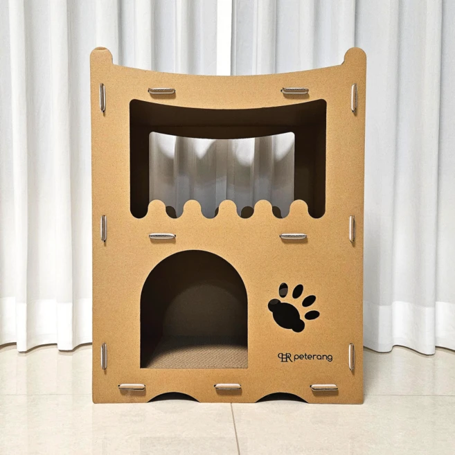 고양이 스크래쳐 고양이집 고양이하우스 숨숨집, 1개