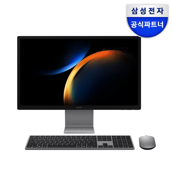 삼성전자 올인원 일체형PC 14세대 인텔 울트라5 68.5cm(27인치) WIN11 홈 16GB 512GB SSD, 그레이, DM970AGA-L51A, WIN11 Home