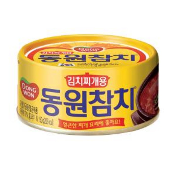동원참치 김치찌개용, 150g, 1개