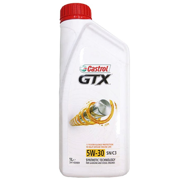 캐스트롤 GTX C3 엔진오일 5W30 SN, 1개