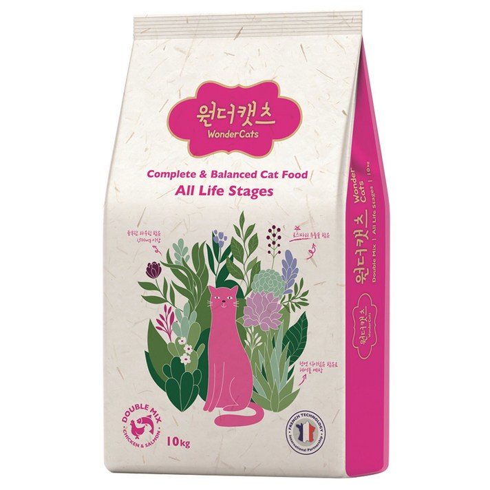 원더캣츠 전연령 반려묘 기능성 사료, 10kg, 1개