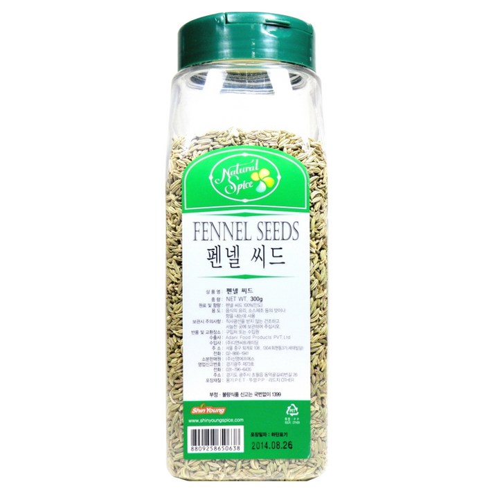 내츄럴스파이스 펜넬 씨드, 300g, 1개